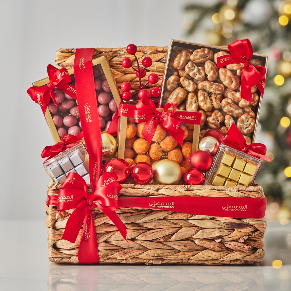 Seagrass Christmas Basket (Small)